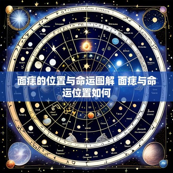 面痣的位置与命运图解 面痣与命运位置如何