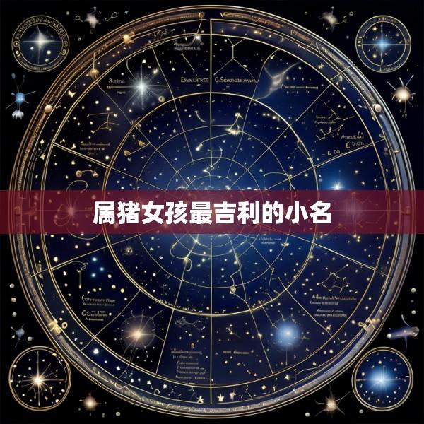 属猪女孩最吉利的小名