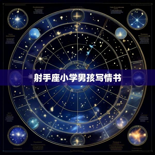 射手座小学男孩写情书