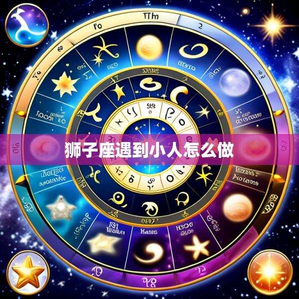 狮子座遇到小人怎么做