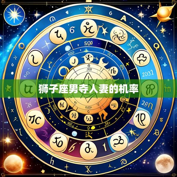 狮子座男夺人妻的机率