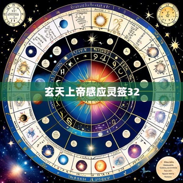 玄天上帝感应灵签32