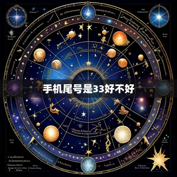 手机尾号是33好不好