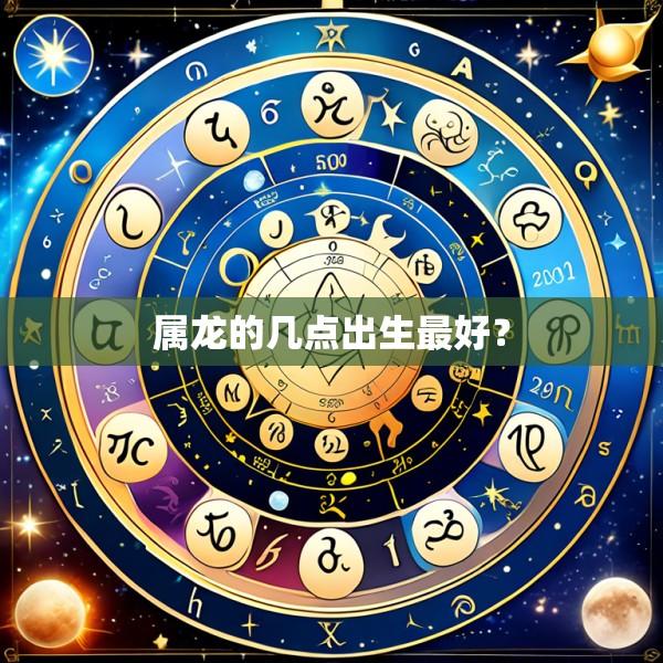 属龙的几点出生最好？