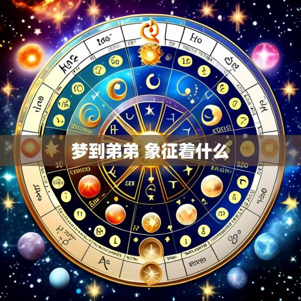 梦到弟弟 象征着什么