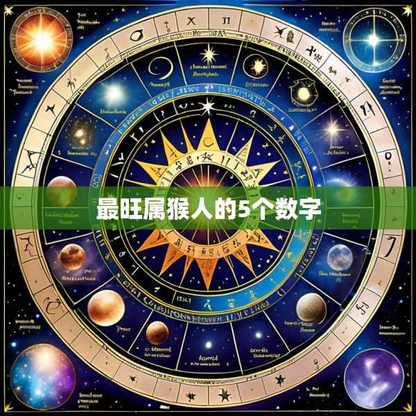 最旺属猴人的5个数字