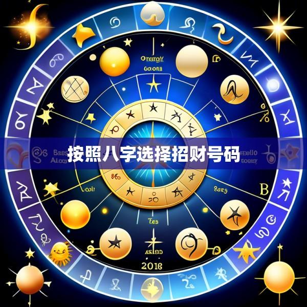 按照八字选择招财号码
