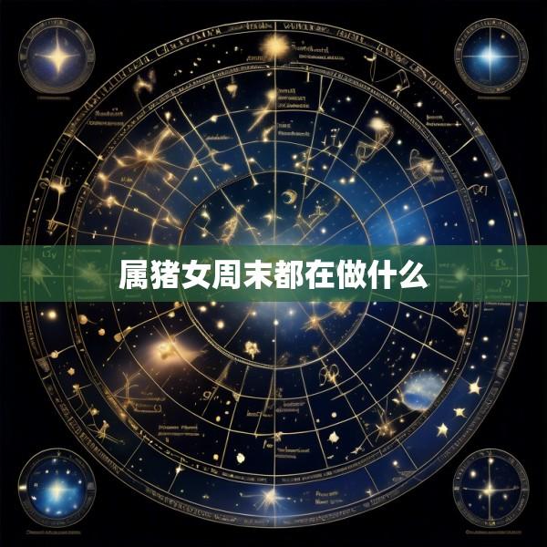 属猪女周末都在做什么