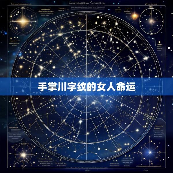 手掌川字纹的女人命运