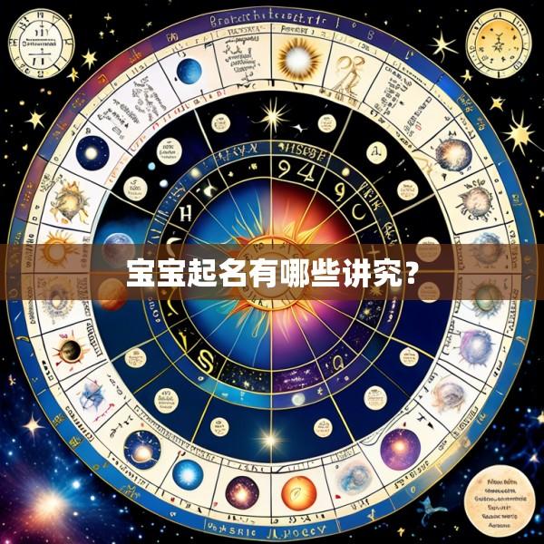 宝宝起名有哪些讲究？