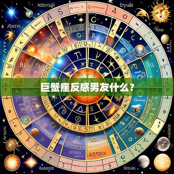 巨蟹座反感男友什么？