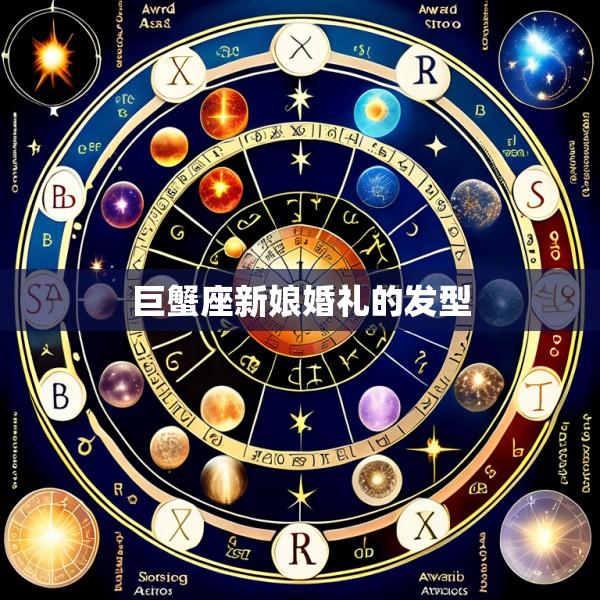 巨蟹座新娘婚礼的发型