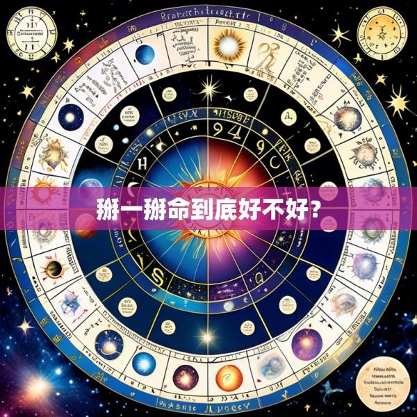 掰一掰命到底好不好？