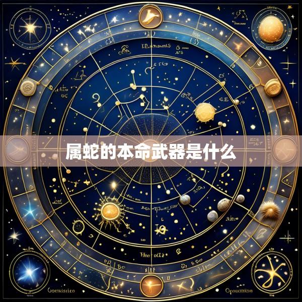 属蛇的本命武器是什么