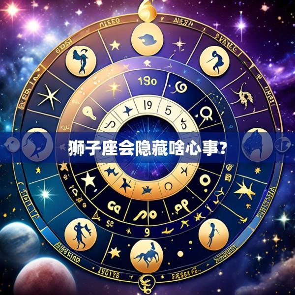 狮子座会隐藏啥心事？