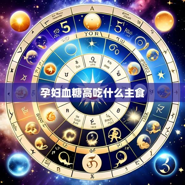 孕妇血糖高吃什么主食