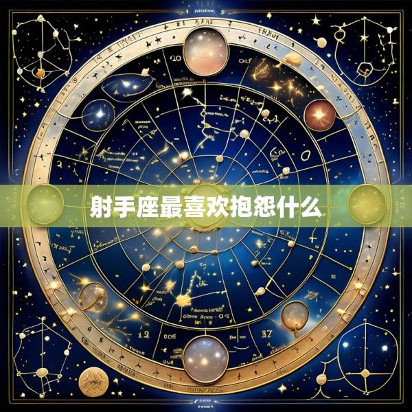 射手座最喜欢抱怨什么