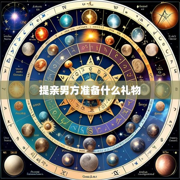 提亲男方准备什么礼物