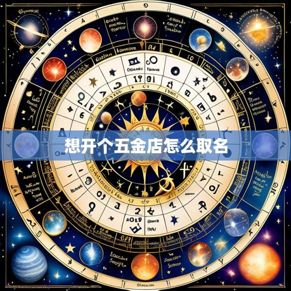 想开个五金店怎么取名