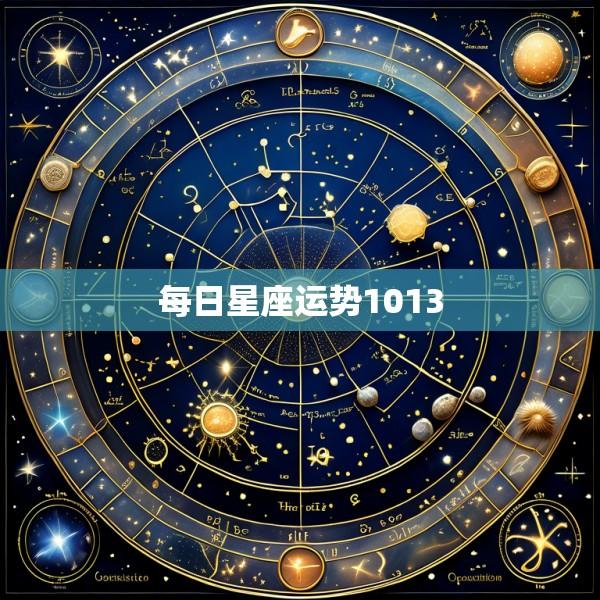 每日星座运势1013