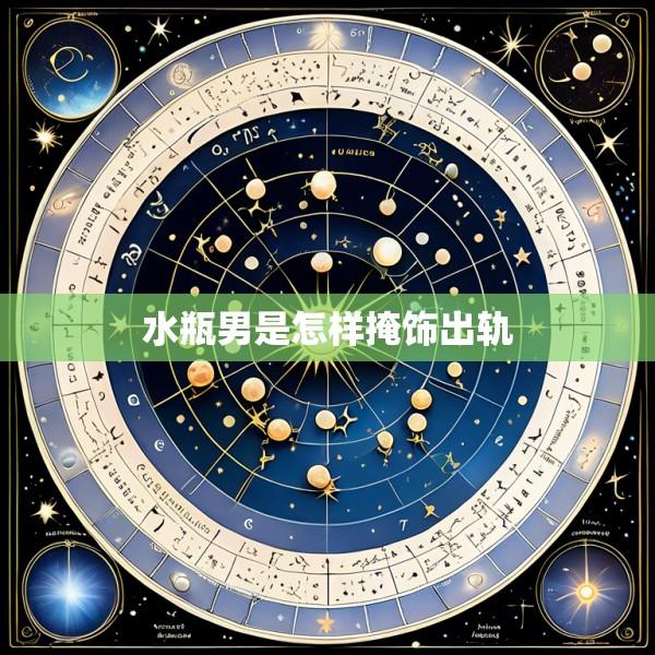 水瓶男是怎样掩饰出轨