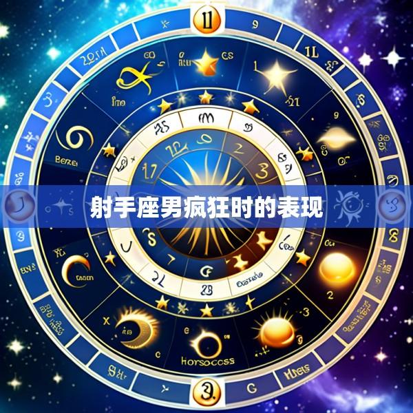 射手座男疯狂时的表现