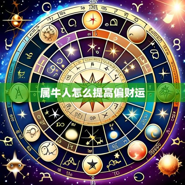 属牛人怎么提高偏财运