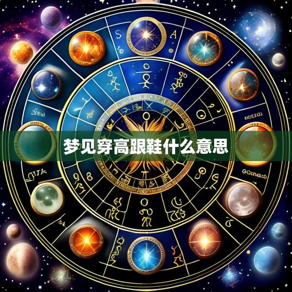 梦见穿高跟鞋什么意思