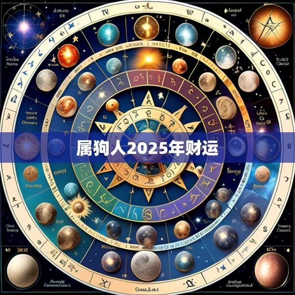 属狗人2025年财运