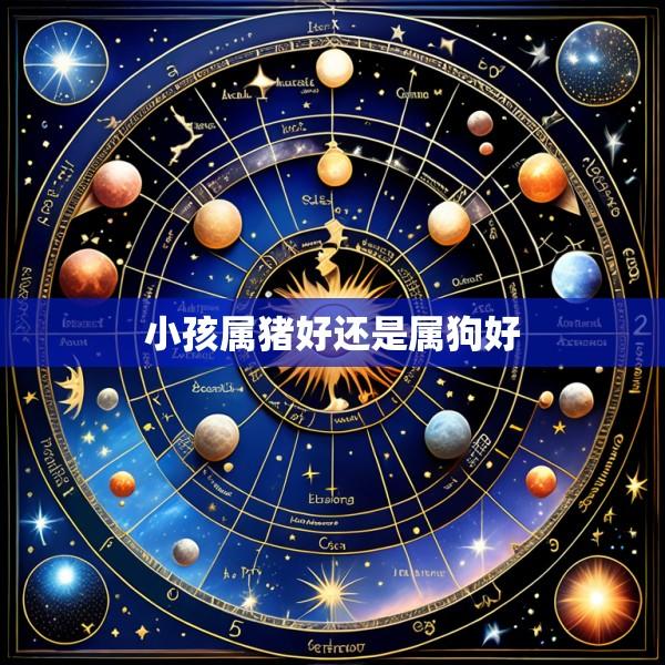 小孩属猪好还是属狗好