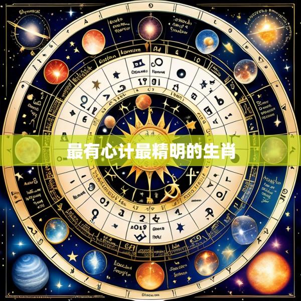 最有心计最精明的生肖