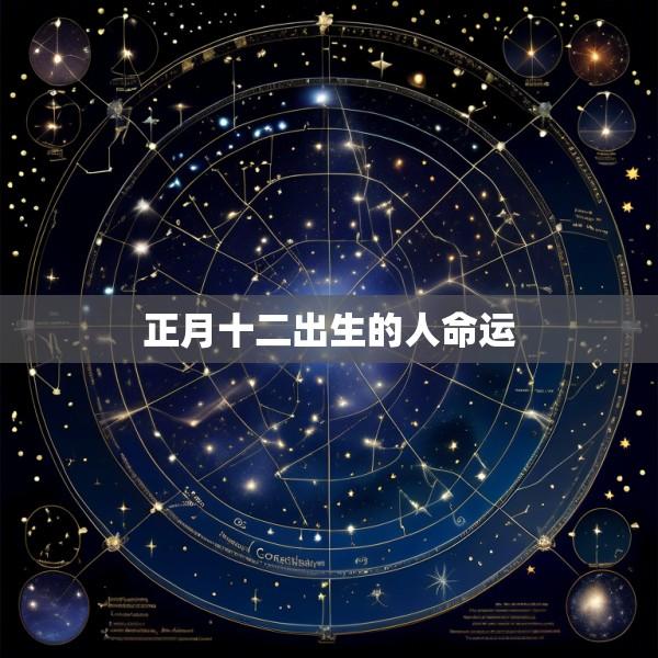 正月十二出生的人命运