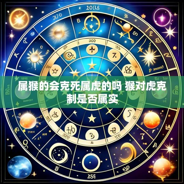 属猴的会克死属虎的吗 猴对虎克制是否属实