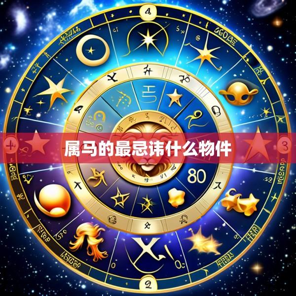 属马的最忌讳什么物件