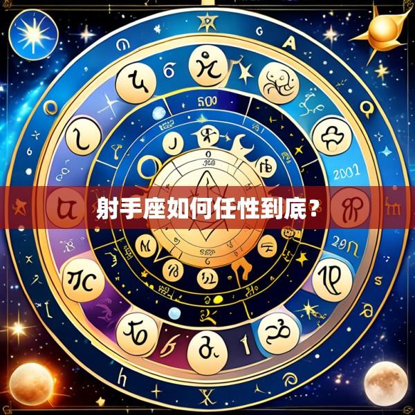 射手座如何任性到底？