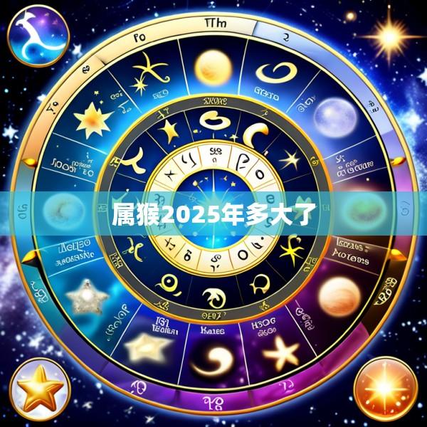 属猴2025年多大了