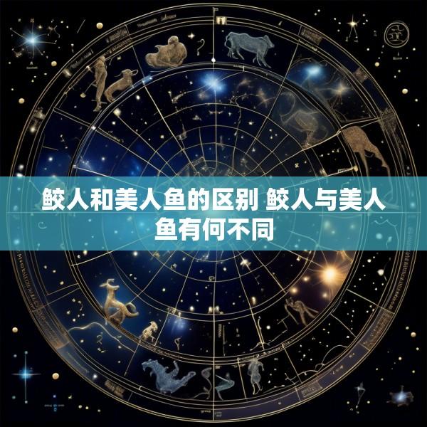 鲛人和美人鱼的区别 鲛人与美人鱼有何不同