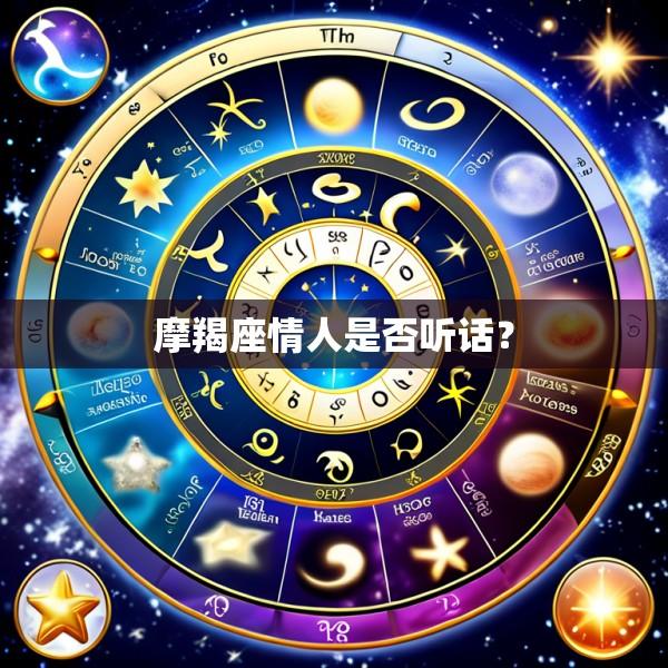 摩羯座情人是否听话？