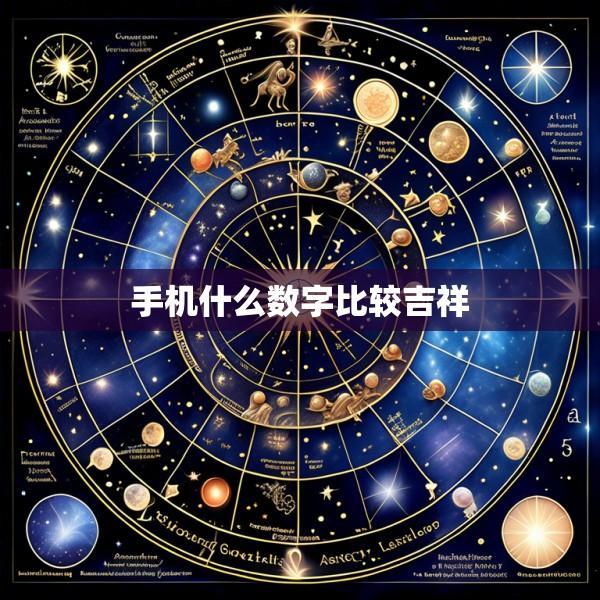 手机什么数字比较吉祥