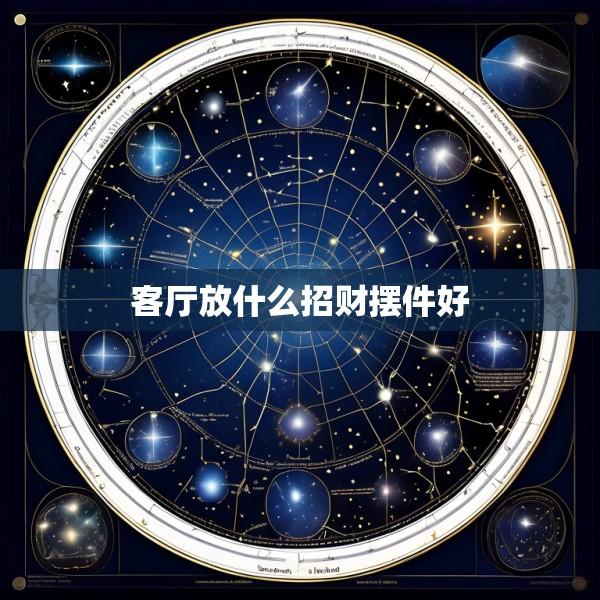 客厅放什么招财摆件好