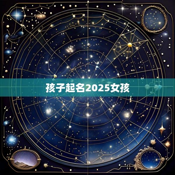 孩子起名2025女孩