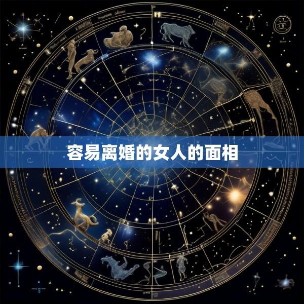 容易离婚的女人的面相