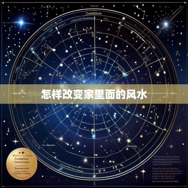 怎样改变家里面的风水
