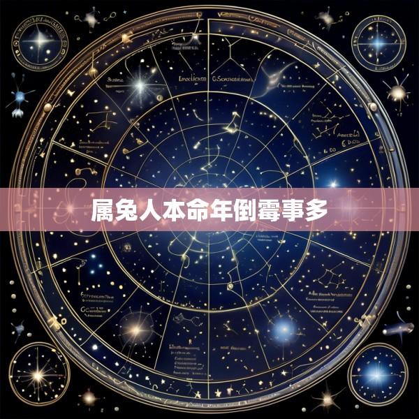 属兔人本命年倒霉事多