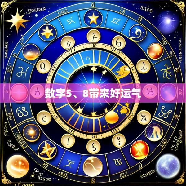 数字5、8带来好运气