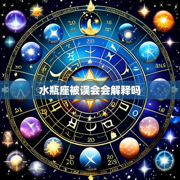 水瓶座被误会会解释吗
