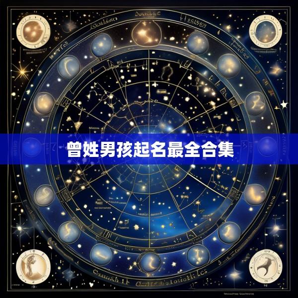 曾姓男孩起名最全合集