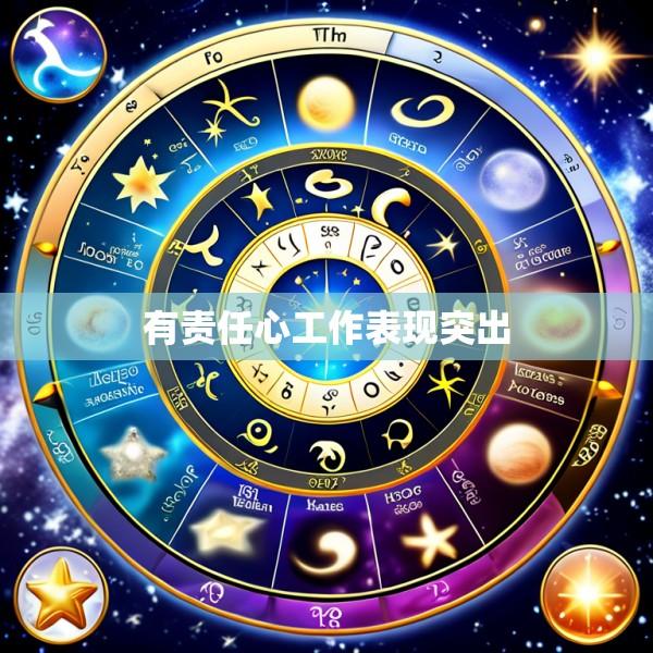有责任心工作表现突出