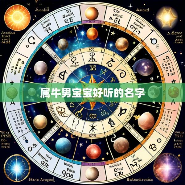 属牛男宝宝好听的名字
