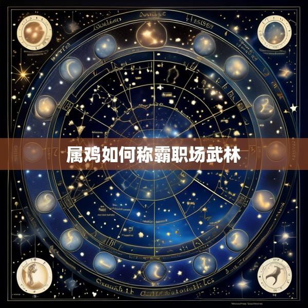 属鸡如何称霸职场武林